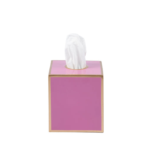 Mattie Square Tissue Box Cover Light Pink - Avail 5/15