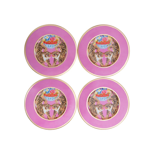 Tigers Dessert Plate (4 Pack) - Avail 5/15