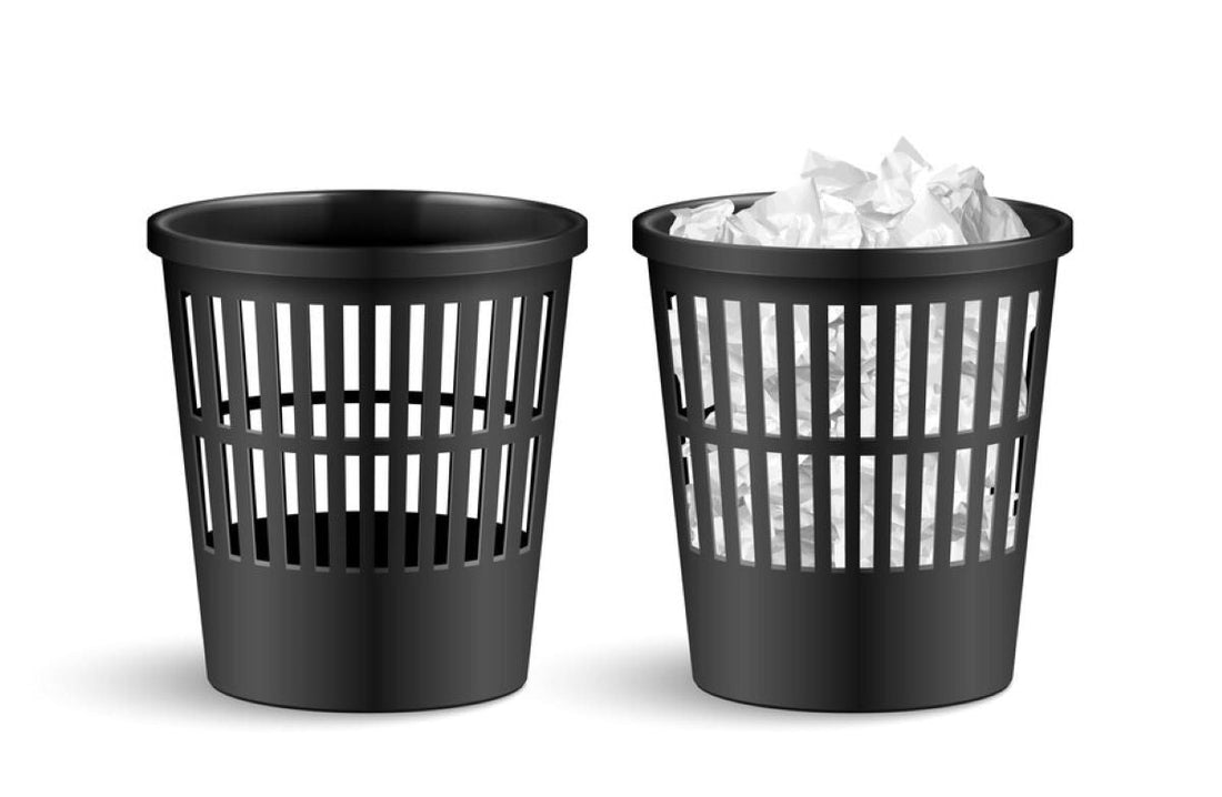 small wastebasket for bedroom