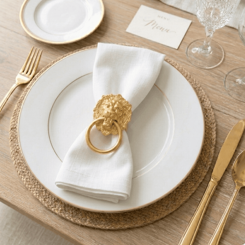 Napkins & Napkin-Rings - Jaye's Studio