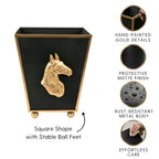 Regency Horse Head Square Cachepot Planter