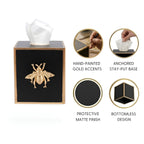Regency Bee Tissue Box Cover