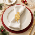 Regency Santa Napkin Ring (4pk)