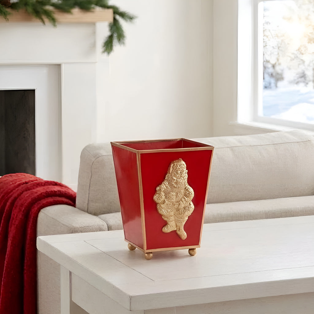 Regency Santa Square Cachepot Planter