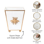 Regency Bee Square Cachepot Planter