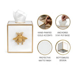 Regency Bee Tissue Box Cover
