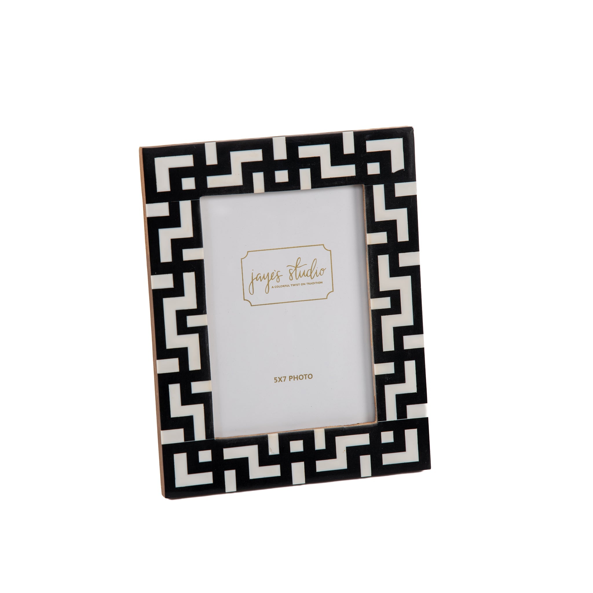 Greek Key Design Key Frame - Black - Avail 09/21