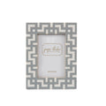 Greek Key Design Key Frame - Gray - Avail 09/21