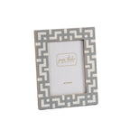 Greek Key Design Key Frame - Gray - Avail 09/21