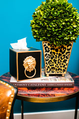 Black Paws & Claws Tissue Box Cover