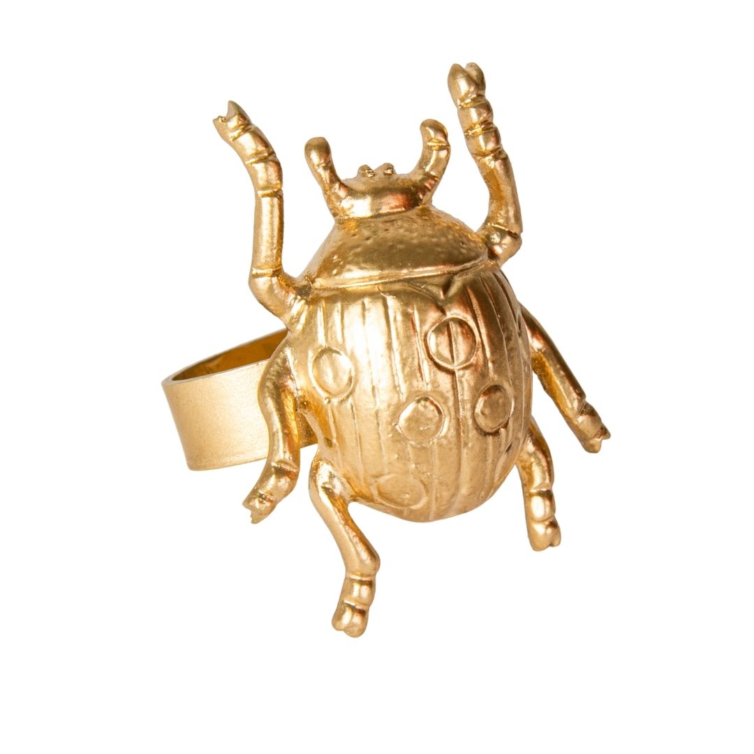 AS-IS - Arabella Beetle Napkin Ring (12pk)