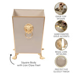 Paws & Claws Square Wastebasket - Avail 09/18