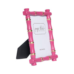 Chloe Pink Rectangular Metal Photo Frame, Picture Frame for Home, Bedroom, Home Office