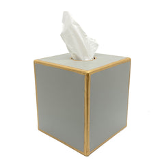 Buy Taupe tissue box cover
