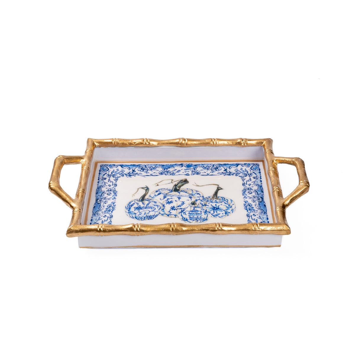 Chelsea Enameled Chang Mai Tray 10x14 - Avail 11/11