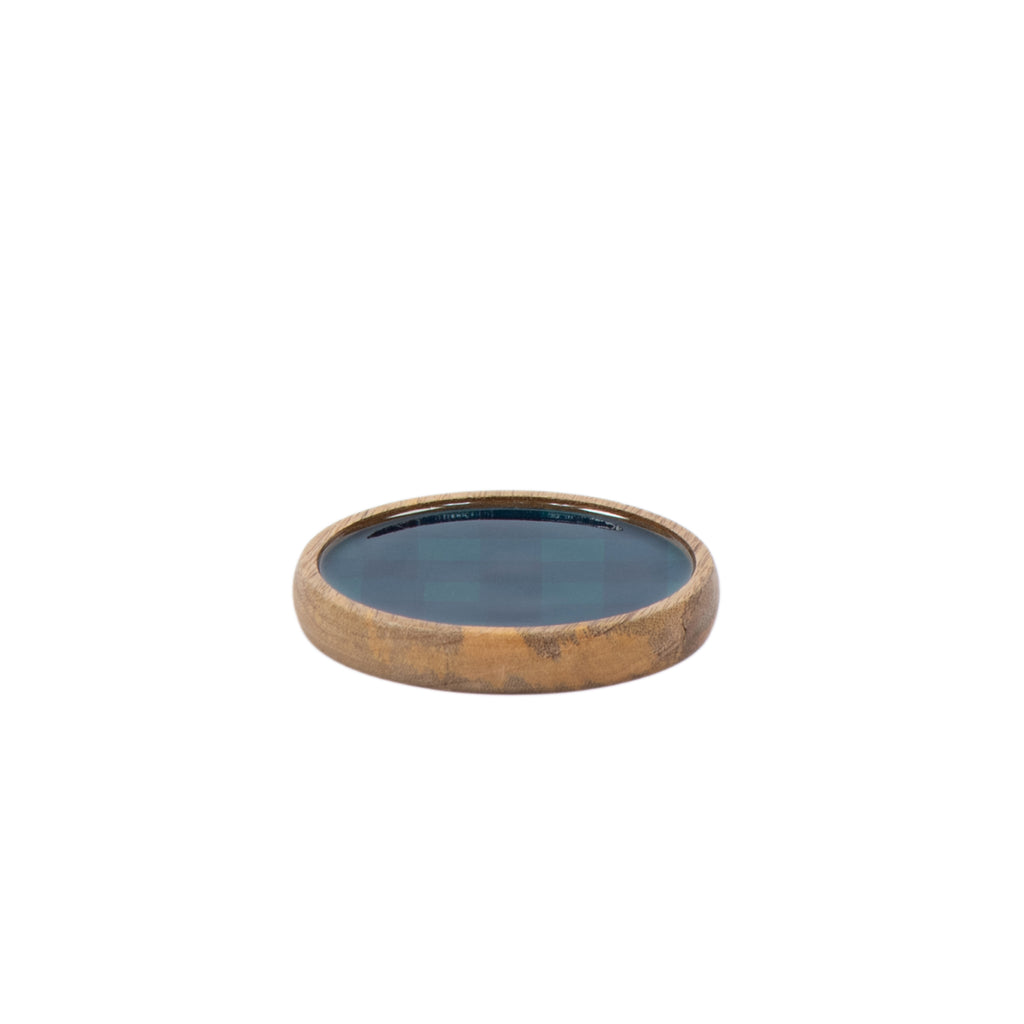 Sussex Plaid Wooden Coasters Set (4pk)