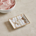 Emma Stripe Enameled Landry Jewelry Tray