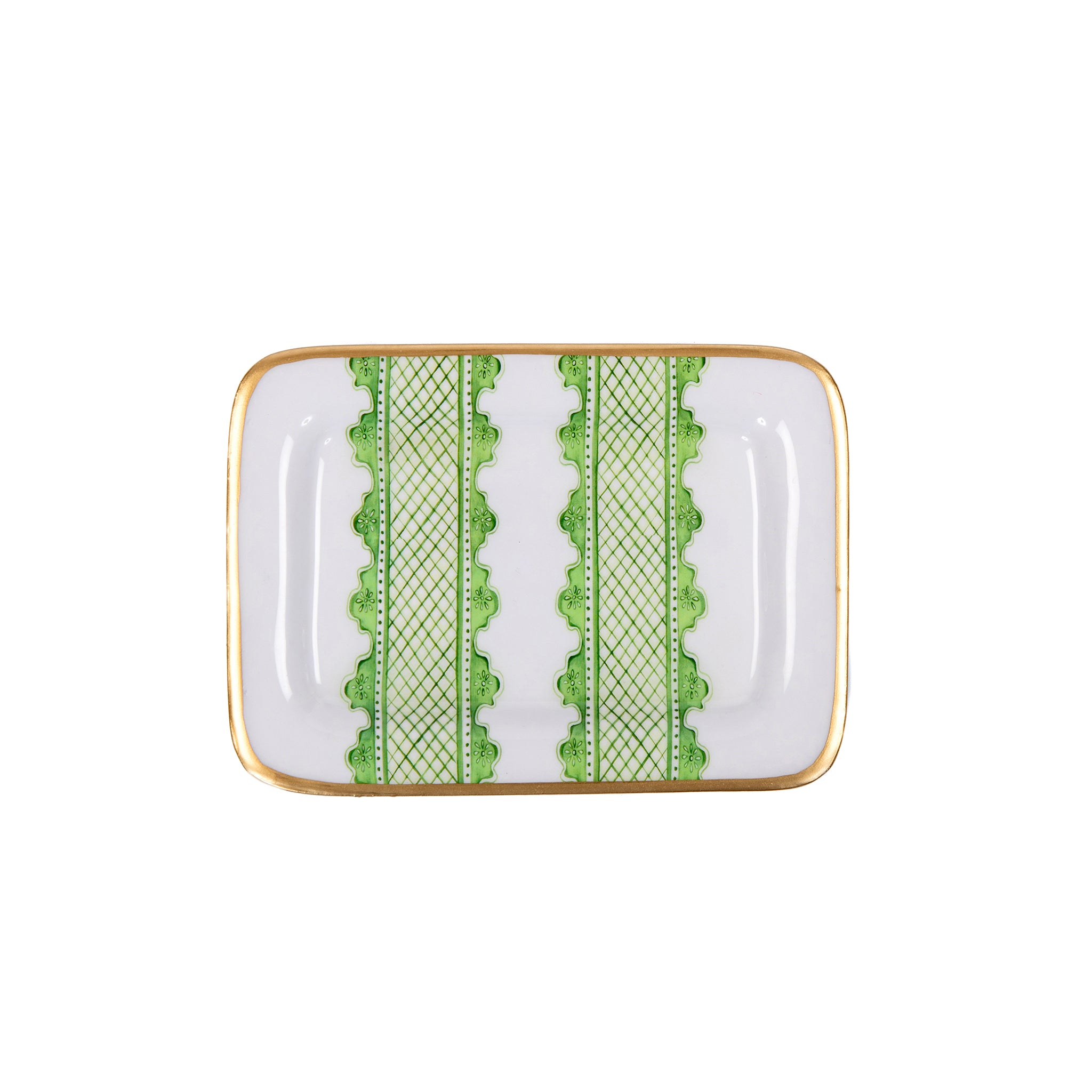 Clarabelle Enameled Laney Tray