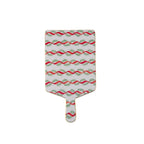 AS-IS - Garland Twist Enameled Rectangular Charcuterie Board 6x10