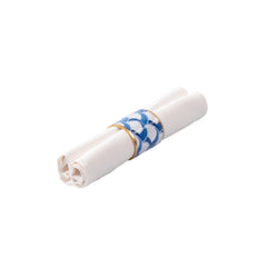Scallops Enameled Napkin Ring (4pk) - Avail 08/24