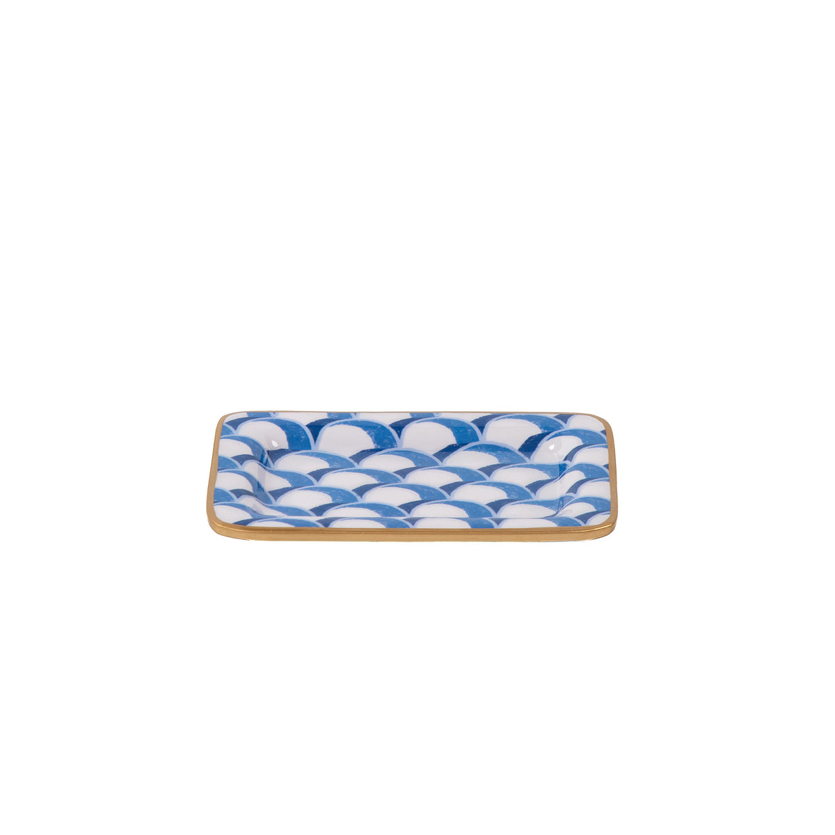 Scallops Enameled Laney Tray - Avail 08/24