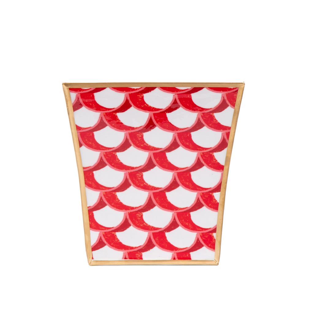 Scales Square Fluted Cachepot