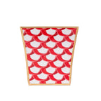 Scales Square Fluted Cachepot