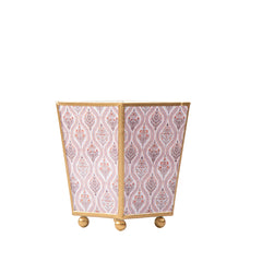 Monticello Enameled Square Cachepot Planter - Avail 08/24