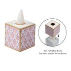Penny Enameled Tissue Box Cover