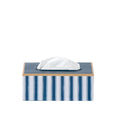 Brush Stripe Enameled Rectangular Tissue Box Cover - Avail 09/21
