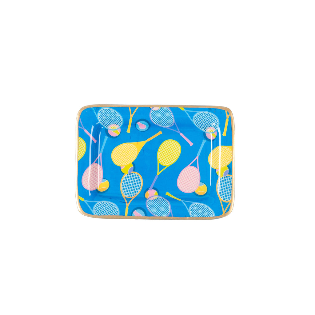 Tennis Enameled Laney Soap Dish - Avail 09/21