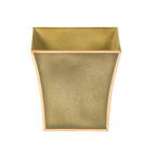 Vintage Stucco Square Fluted Cachepot - Avail 10/10