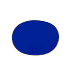 Shagreen Enameled Oval Wastebasket - Avail 09/21