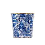 Garden Party Enameled Large Oval Wastebasket - Avail 09/21