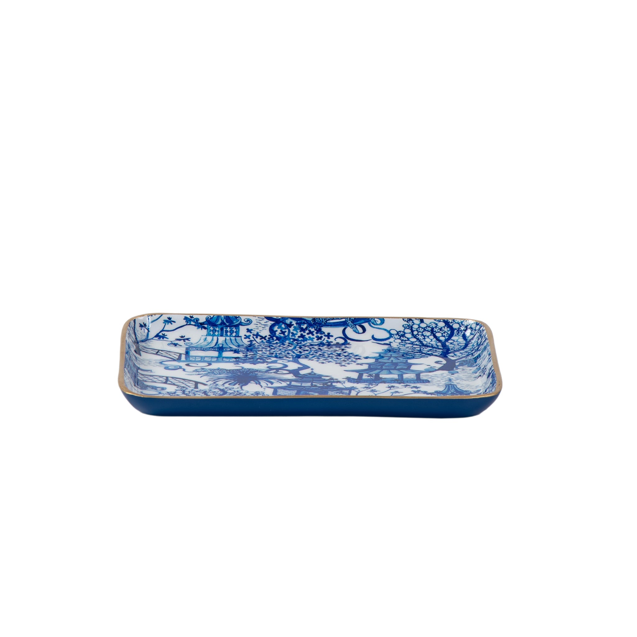 Garden Party Enameled Parlor Tray - Avail 09/21