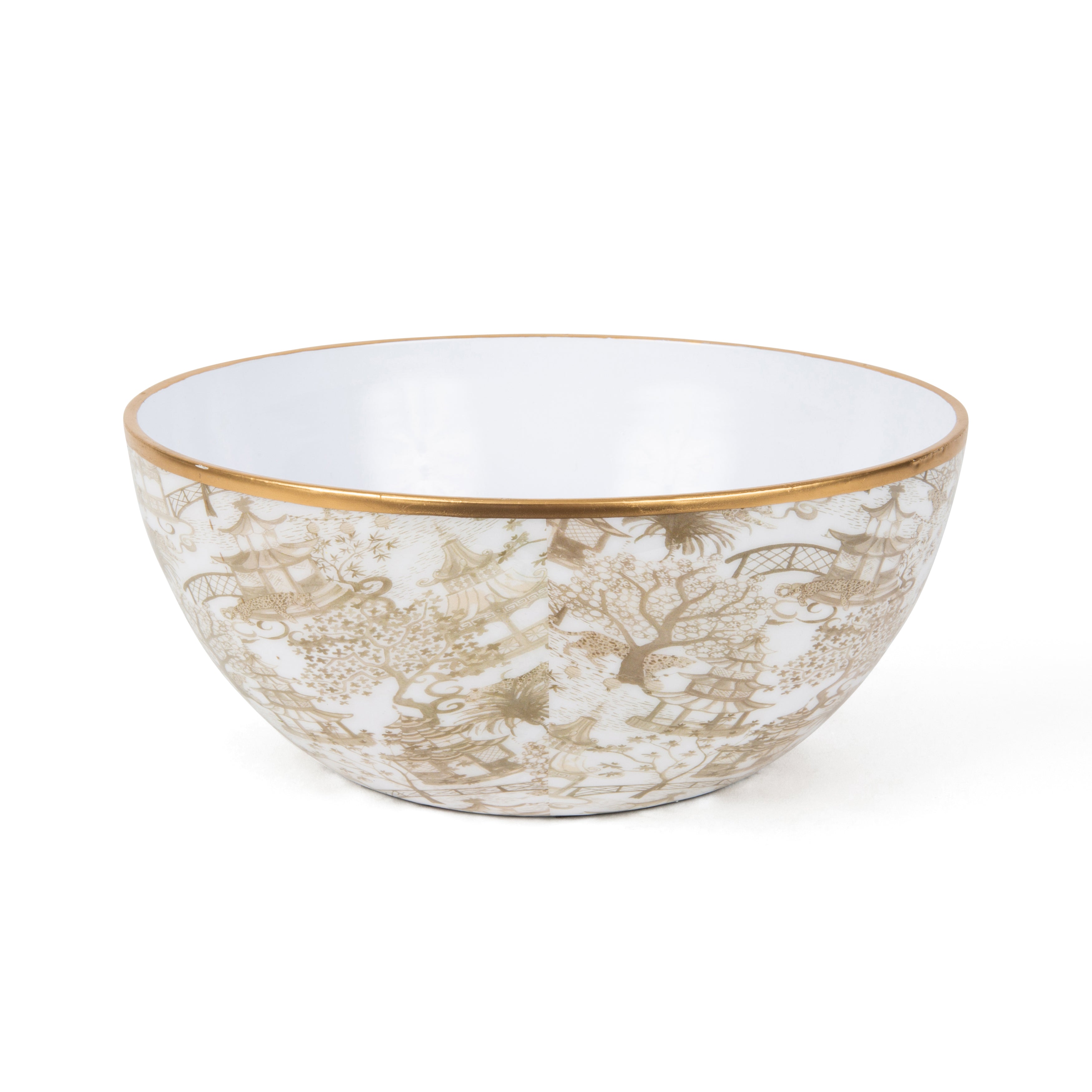 Garden Party Enameled Bowl - Small