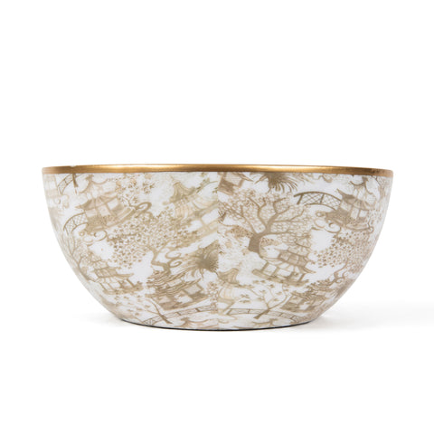 Garden Party Enameled Bowl - Small