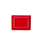 Ho Ho Enameled Landry Jewelry Tray - Red