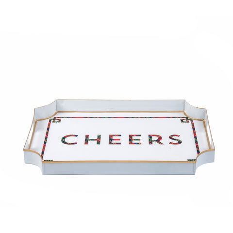 Cheers Enameled Jaye Tray - Multi-Color - Avail 12/05