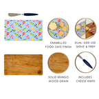 Pickleball Amelia Cutting Board Set Set