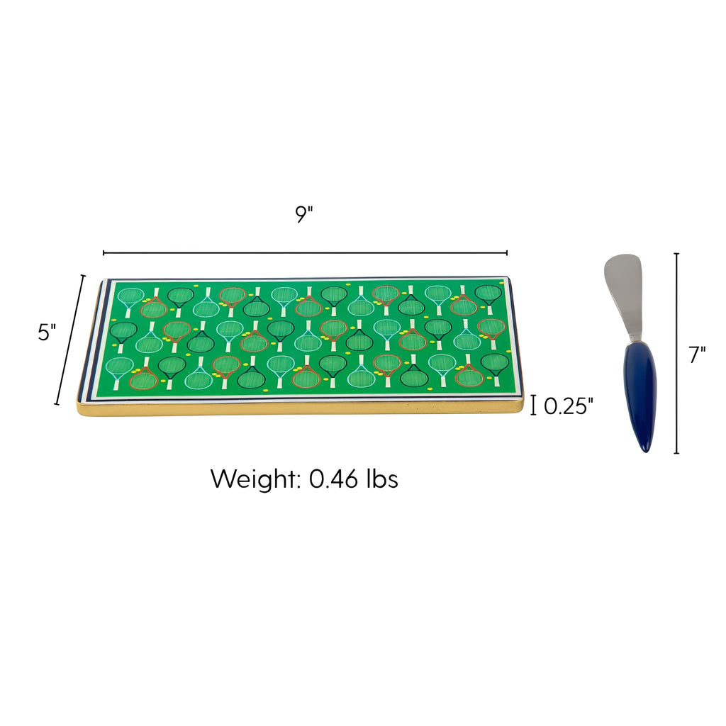 Tennis Amelia Cutting Board Set
