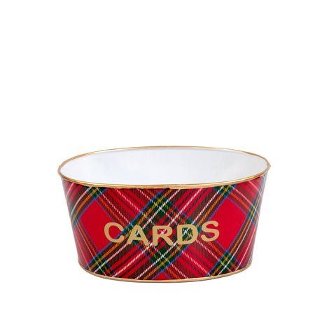 Tartan Red Tub