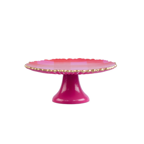 AS-IS - Charlotte Buffalo Enameled Pedestal Stand - Small - Seconds FINAL SALE