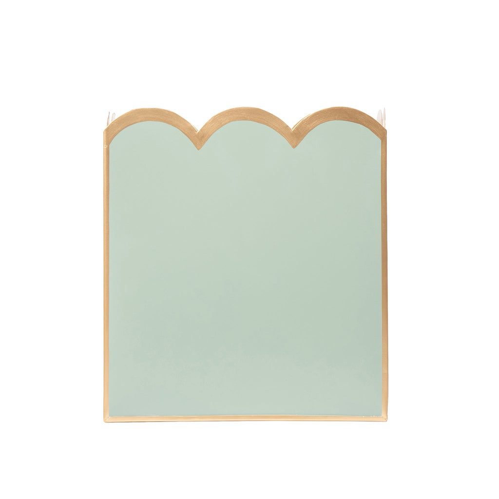 Mattie Scarlett Wastebasket Oyster Bay & Cloud - Avail 11/21