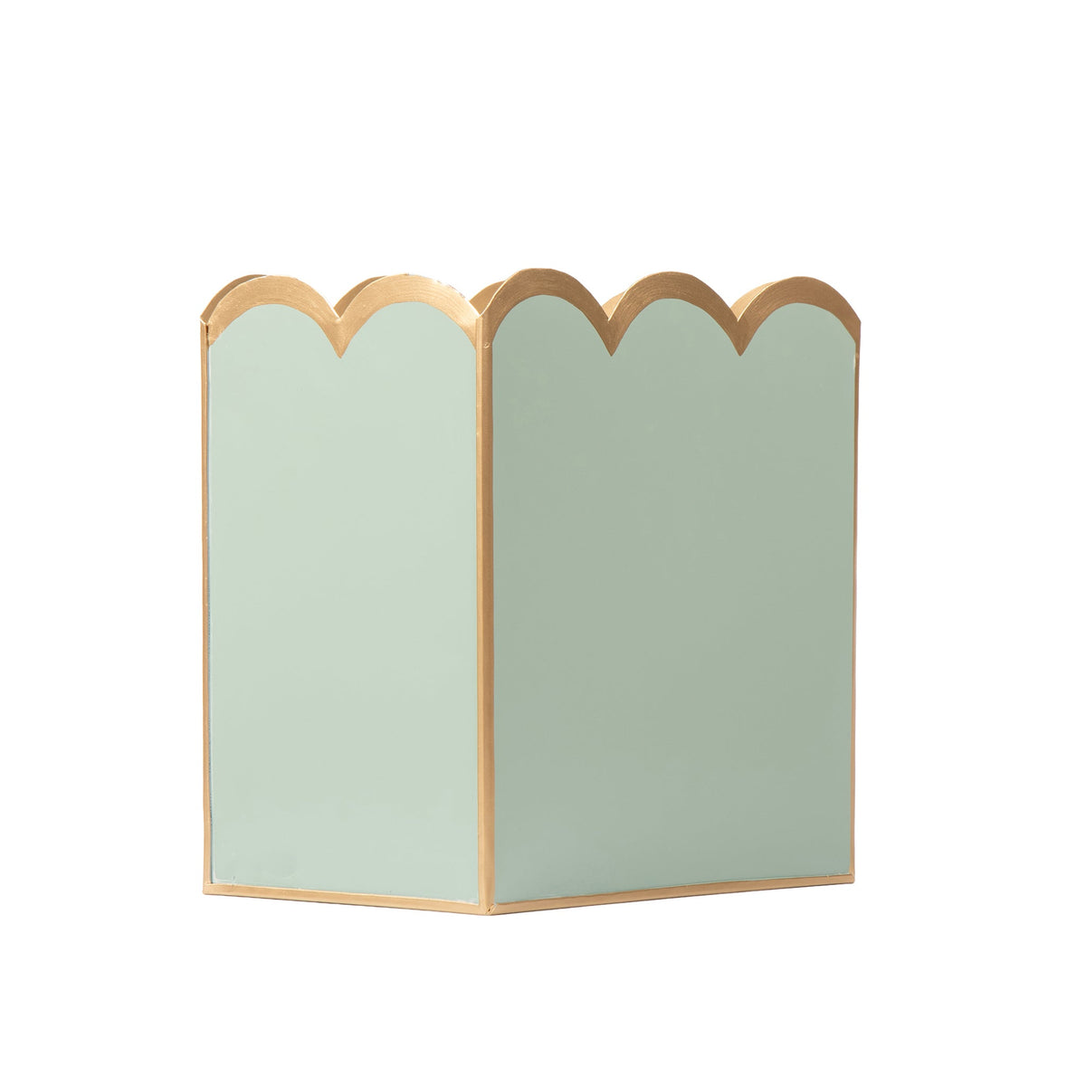 Mattie Scarlett Wastebasket Oyster Bay & Cloud - Avail 11/21