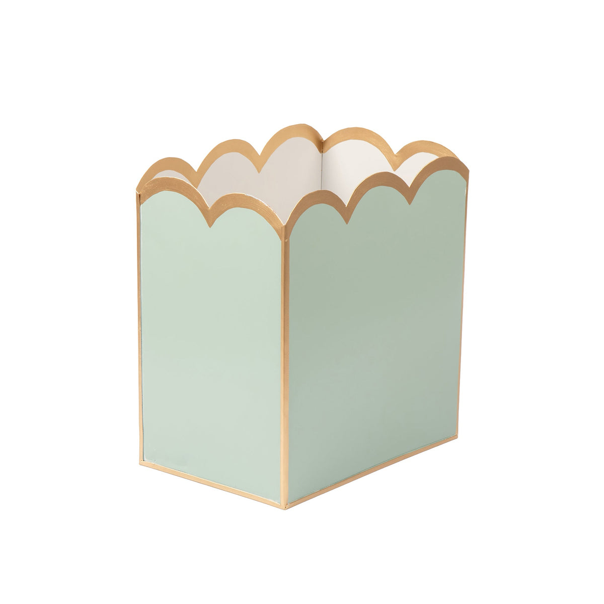 Mattie Scarlett Wastebasket Oyster Bay & Cloud - Avail 11/21