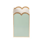 Mattie Scarlett Wastebasket Oyster Bay & Cloud - Avail 11/21