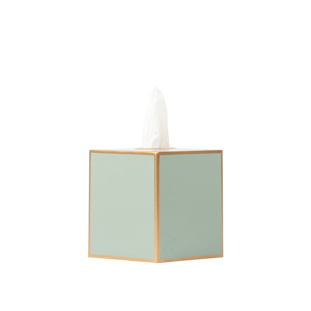 Mattie Square Tissue Box Cover - Oyster Bay - Avail 11/21