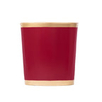 Mattie Oval Wastebasket - Oxblood Red - Avail 11/21