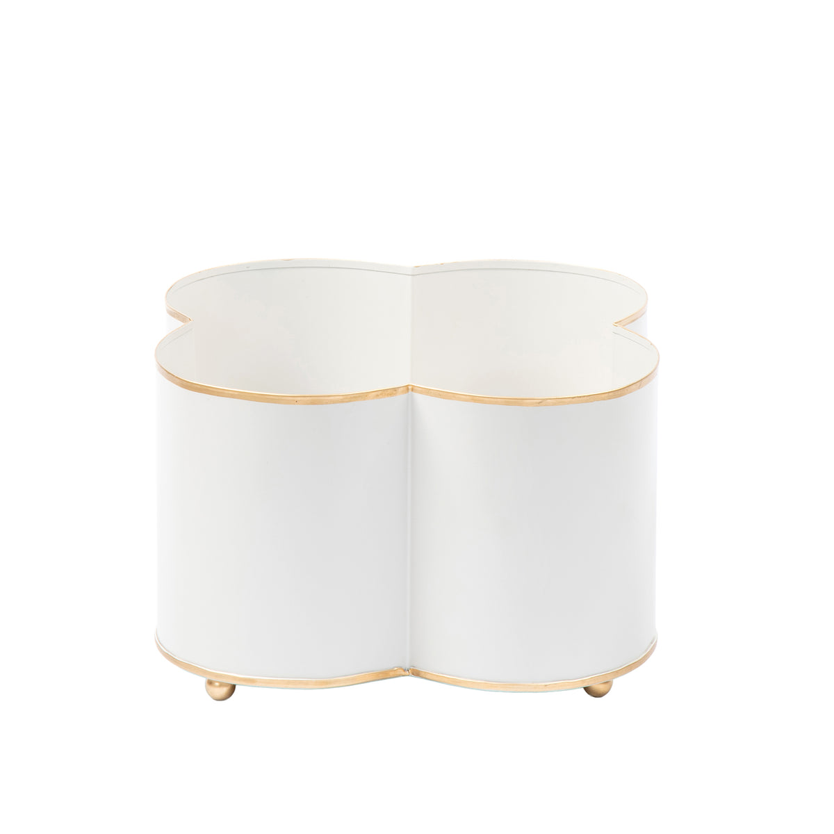 Mattie Quatrefoil Cachepot Planter - Avail 10/10